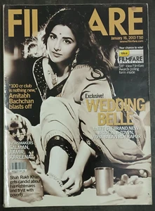 INDIA MAGAZINE FILMFARE JAN 2013 VIDYA, SALMAN, AMITABH, SHAH RUKH, SUSHANT - Picture 1 of 10