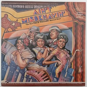 FATS WALLER / AIN'T MISBEHAVIN' - Musical Show Cast / 2 x VINYL ALBUM (1978) - Picture 1 of 7
