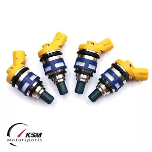 4 1300cc FUEL INJECTORS FOR SUBARU IMPREZA CLASSIC V1/1.5 WRX STI EJ20 GC8 93-98 - Picture 1 of 9