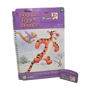 Leap Frog LeapPad Reading Disney BOUNCE, TIGGER BOUNCE BOOK & CARTRIDGE Tested - Picture 1 of 3