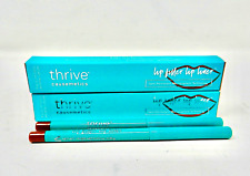 Thrive Causemetics Lip Fuller Lip Liner Monique/Maple Full Size Set of 2
