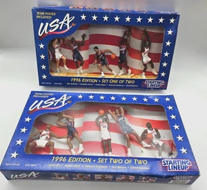1996 USA Basketball Olympic Dream Team Edition Sets 1 & 2 Starting Lineup - Picture 1 of 10