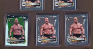Lot Of (3) 2025 Topps WWE Wrestling Chrome Refractor Stone Cold Steve Austin - Picture 1 of 1