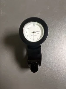 Lenkeruhr Aluminium schwarz analog für Chopper & Cruiser - Bild 1 von 5