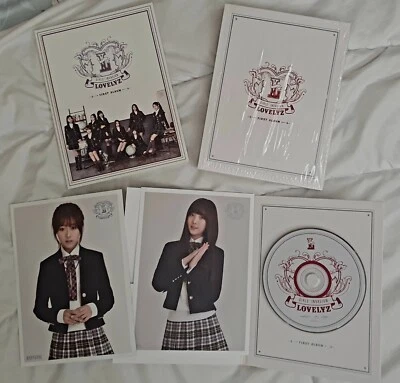 Lovelyz Vol. 1 - Girls' Invasion 2014 K-POP KOREA CD w/ 2 POSTCARDS - Image 1 of 3