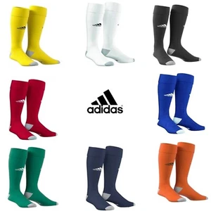 ADIDAS MILANO FOOTBALL SOCKS HOCKEY KIDS BOYS MENS ALL SIZES SOCCER SOCK - Picture 1 of 8
