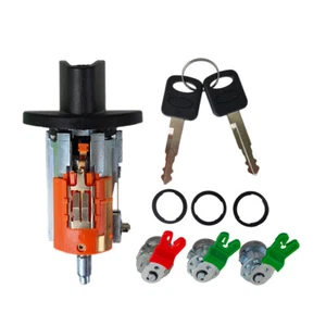 For 1997-2007 Ford F250 F350 F450 F150 Ignition & Door Lock Cylinder and 2 Keys - Picture 1 of 8