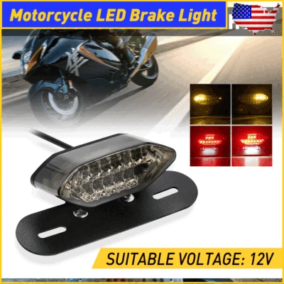 For SUZUKI DRZ400S/E DRZ400SM Tail Tidy Fender Eliminator LED Brake Light Mortor - Image 1 of 4