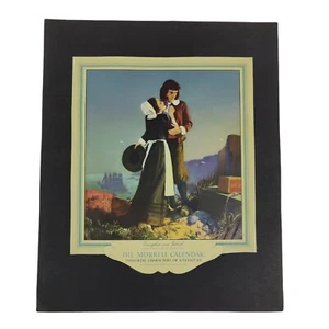 VTG 1937 Cutout Morrel Calendar Immortal Characters of Literature Evangeline &.. - Picture 1 of 4
