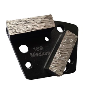 Trapezoid Sintered Diamond Segment Metal Grinding Disc Block Wheel Abrasive Pad - Picture 1 of 29