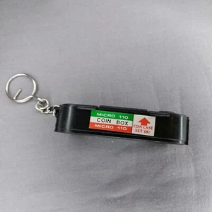 Fake 110 Film Holder Coin Box Keychain Key Chain - Picture 1 of 3