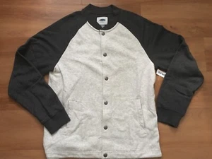 Old Navy Herren Jacke Druckknopfverschluss Größe L & 2XL - Bild 1 von 2