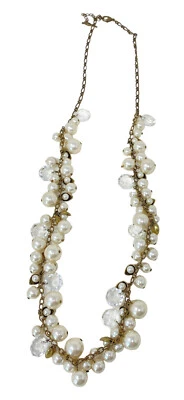 CHLOE & ISABEL 32» ДЕКОРАТИВНОЕ ОЖЕРЕЛЬЕ ИЗ ЖЕМЧУГА И ЛЮЦИТА ПОДВЕСКИ - БЛЕСТЯЩИЙ! - Изображение 1 из 4