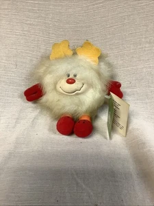 Vintage Rainbow Brite Twink 7” White Sprite Plush 1983 Hallmark Squeaks - Picture 1 of 5