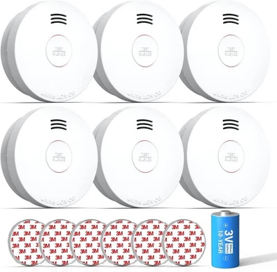 2025 NEW SITERWELL Smoke Detector 10-Year Smoke Alarm UL Listed Free Shipping