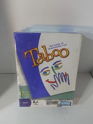 Taboo Game of Unspeakable Fun Board Game 2009 Hasbro Parker Brothers  - Image 1 of 3