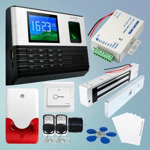 Fingerprint+ RFID Card Access Control System + WIFI + Lock + 2 Remote Controls - Picture 1 of 14
