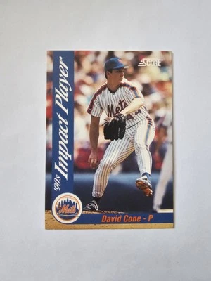 1992 Score David Cone 90's Impact Players #90 - New York Mets - Image 1 of 2