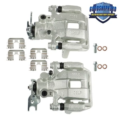 Pair 2 Rear Brake Calipers For Acura TSX 2008-2012 Honda Accord 2.4L w/ Bracket - Image 1 of 4