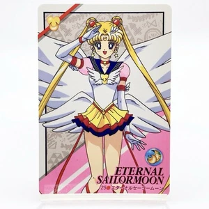Tarjeta de colección Eternal Sailor Moon TCG No.25 Sailor Moon Bandai hecha en Japón 1996 - Imagen 1 de 10