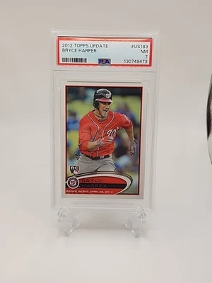Serie Topps Update 2012 debut de novato Bryce Harper #US183 PSA 7 casi nuevo novato radiocontrol  Foto 1 de 2