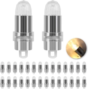 Encham 30 Stück BallonLichter Mini LED Warmweiß für Papierlaterne Luftballons - Bild 1 von 8