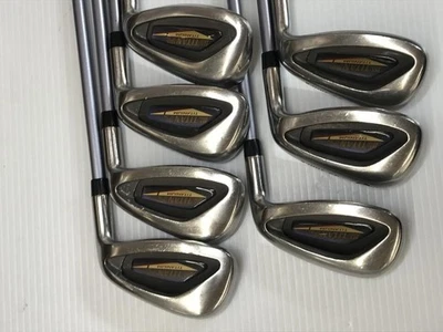 Yonex Rexking Titanium FL Iron Set 7pcs 5-SW Carbon Flex L CUSTOM DUTY REQUIRED - Image 1 of 4