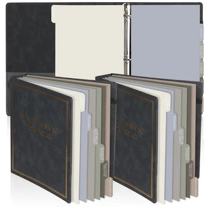 2 Pcs Estate Planning Portfolio Binder with Index Tab Divider When I Die Orga... - Bild 1 von 7