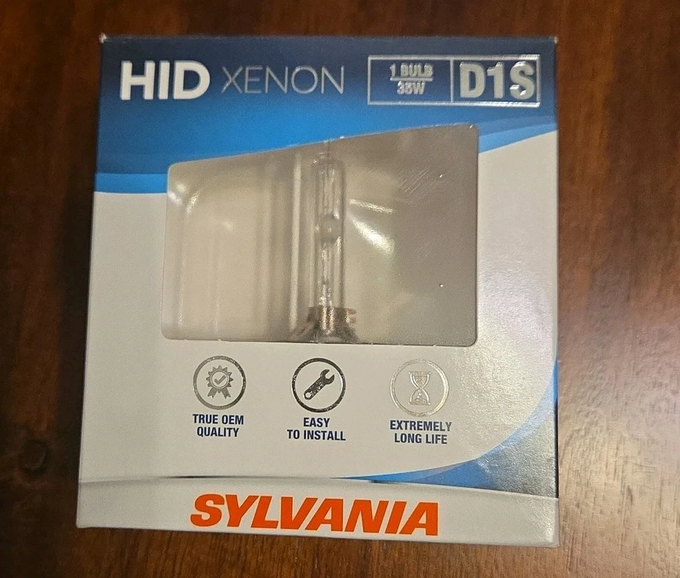 Sylvania HID Xenon D1S One Bulb Head Light 4300K Stock Bi-Xenon Replacement Lamp - Image 1 of 1