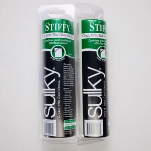 Sulky Stiffy Tear-Away Stabilizer. Crisp, Firm Medium Weight. 8”x11 Yd Rolls. - Picture 1 of 2
