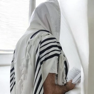 NEW,KOSHER Tallit / Talit / Tallis 100% Pure Wool , for Adults / Bar Mitzvah 55 - Picture 1 of 18
