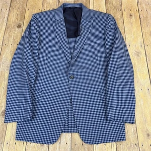 Blazer Brooks Brothers Regent Fit destrutturato Brookscool Reda lana Gingham 42S - Foto 1 di 14