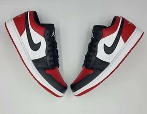 nike jordan 1 low bred toe ( 553558 612 ) - Imagen 1 de 7