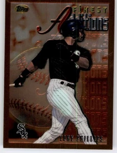 Finest Additions Tony Phillips 1996 Inserto MLB PWE Medias Blancas #225 - Imagen 1 de 2