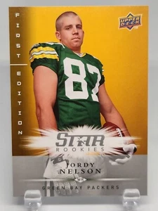 Jordy Nelson (RC) 2008 Upper Deck Star Rookies First Edition Card #172 NM-MT  - Picture 1 of 2