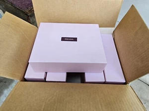 Prada Gift Box Size Medium Bush Pink Square lot of 5 - Picture 1 of 3