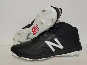NwoB NEW New Balance Mid-Cut Metal Baseball Cleats Men's Size 16 M4040SK4 - Picture 1 of 3