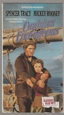 Vintage Captains Courageous Factory Sealed VHS Spencer Tracy new - Image 1 of 4