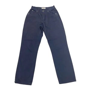 Pantalones de mezclilla para mujer Valentino de cintura alta | de diseñador vintage azul marino de colección - Imagen 1 de 5