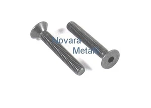 100 viti Brugola Testa Piana Svasata M4x12 vis tête fraisé tornillos avellanados - Foto 1 di 1