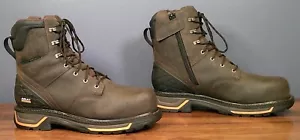 ARIAT Big Rig 8" Waterproof Composite Toe Leather Work Boot 14 EEEE ~ Excellent - Picture 1 of 9