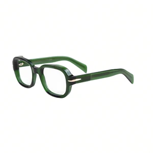 BETSION Acetato Rectángulo VIDRIOS DE LECTURA Gafas Verdes Marcos Mujeres Hombres Lector - Imagen 1 de 55