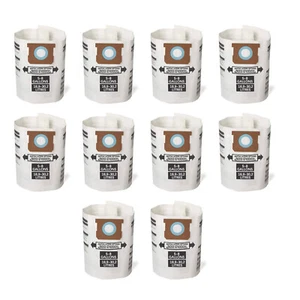 Pour Shop Vac Sacs Filtrants 5-8 Gallons,90661 Sacs Filtrants pour Aspirateur 9066100 - Photo 1/11