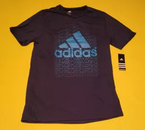 T-shirt Adidas uomo Go To Performance taglia large blu nuova con etichetta SPEDIZIONE GRATUITA - Foto 1 di 2