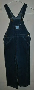 KIDS TALK Denim Blue Jean Bib Overalls Size 4T - Picture 1 of 5