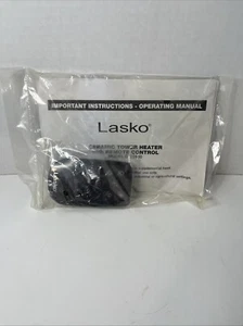 Lasko 6 button replacement remote control & Manual NEW tower fan black CT22410 - Picture 1 of 4