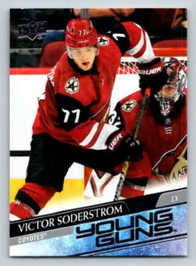 2020-21 Upper Deck #221 Victor Soderstrom Young Guns RC (ref 184459) - Picture 1 of 2