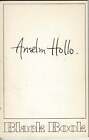 Anselm Hollo / Black Book No 1 1St Edition 1975 Poetry