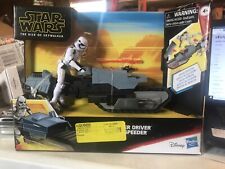 Hasbro Star Wars: Galaxy of Adventures - First Order Driver and Treadspeeder...