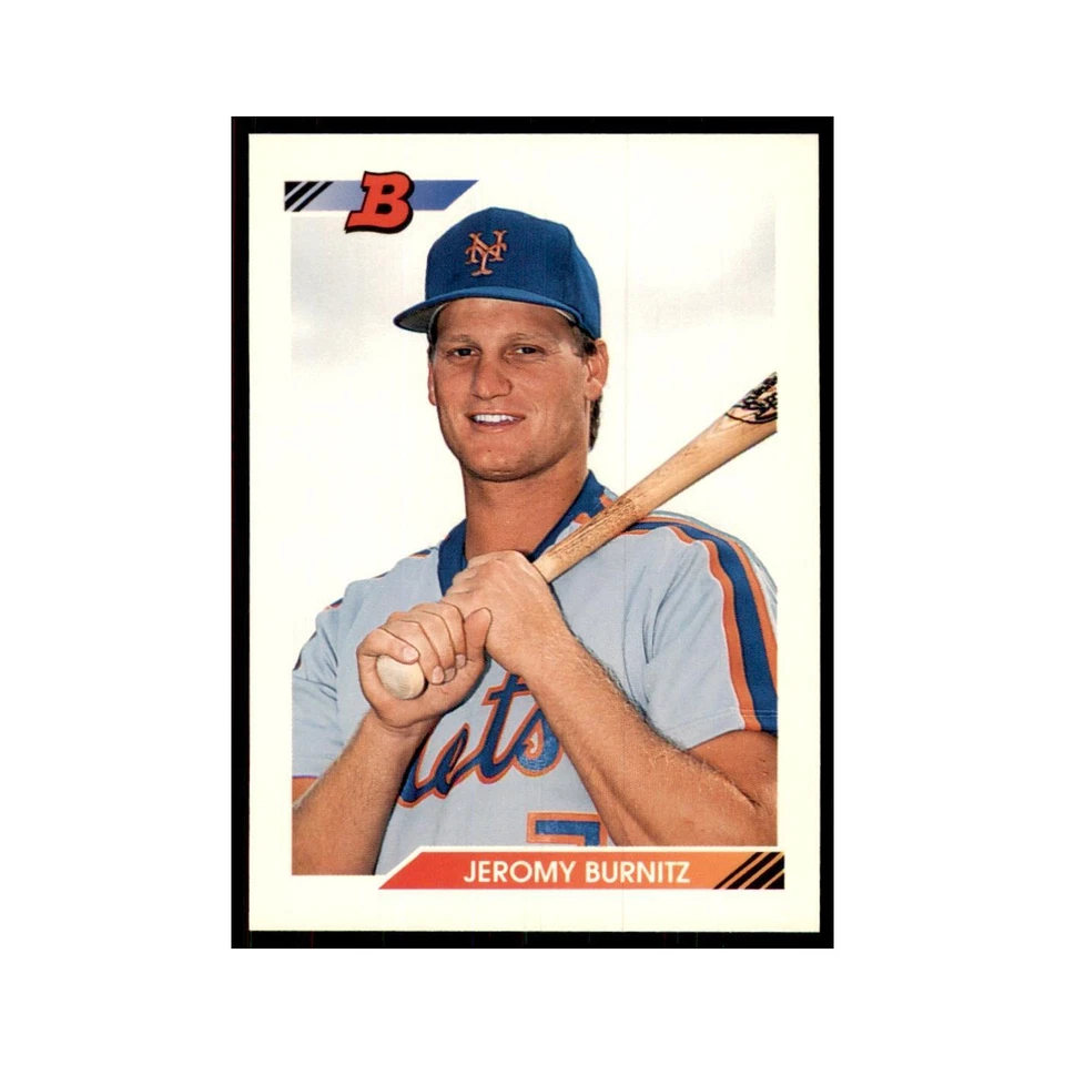 1992 Bowman Jeromy Burnitz Baseball Cards #189 - Image 1 of 3